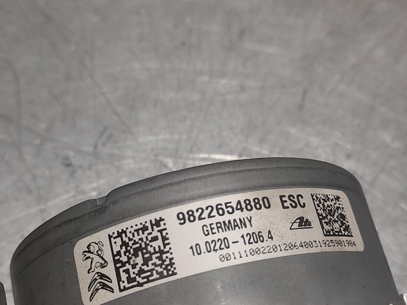 Recambio de abs para peugeot 208 1.6 e-hdi fap referencia OEM IAM 9822654880 10022012064 ATE