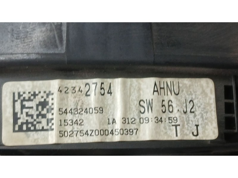 Recambio de cuadro instrumentos para opel mokka / mokka x (j13) 1.6 cdti (_76) referencia OEM IAM 42342754 A2C868606034 54432405