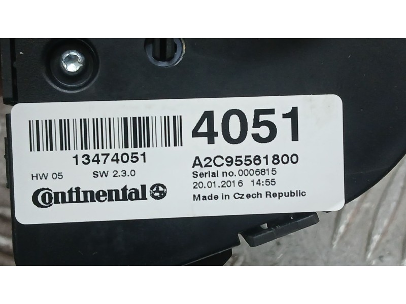 Recambio de mando calefaccion / aire acondicionado para opel mokka / mokka x (j13) 1.6 cdti (_76) referencia OEM IAM 13474051 CO