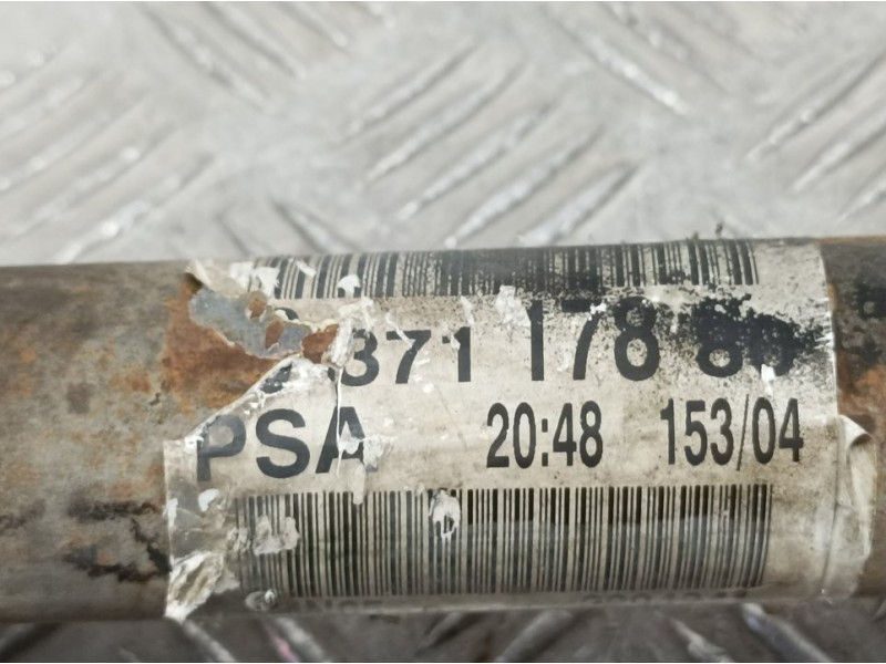 Recambio de transmision delantera derecha para peugeot 307 cc (s1) 2.0 referencia OEM IAM 9837117880  