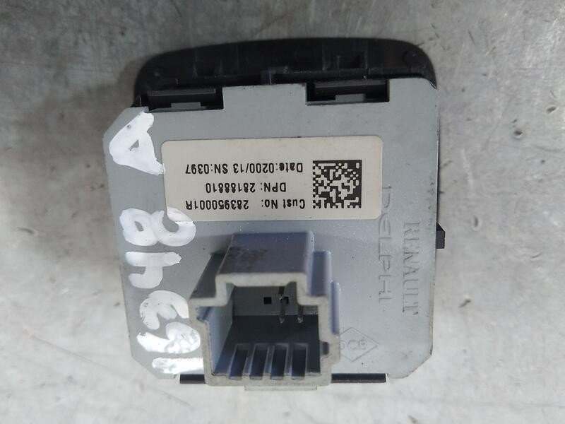 Recambio de interruptor para renault scenic iii dynamique referencia OEM IAM 283950001r 28188810 