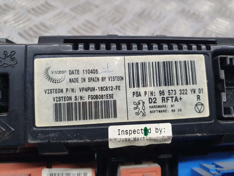 Recambio de mando climatizador para peugeot 407 st confort referencia OEM IAM 96573322 VP4PUH18C612FE VISTEON