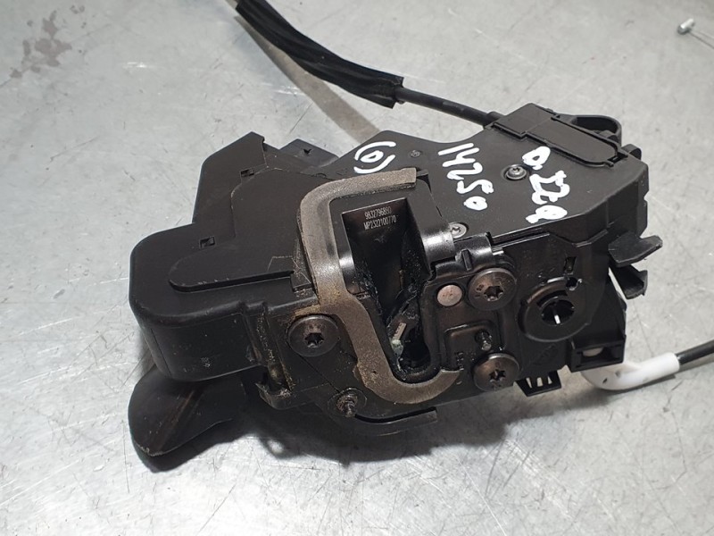 Recambio de cerradura puerta delantera izquierda para citroën c4 1.5 hdi referencia OEM IAM 9832796880  5 PINES