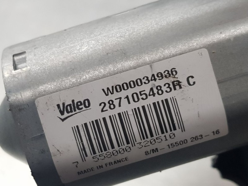 Recambio de motor limpia trasero para renault clio iv expression referencia OEM IAM 287105483RC W000034936 VALEO 3 PINS