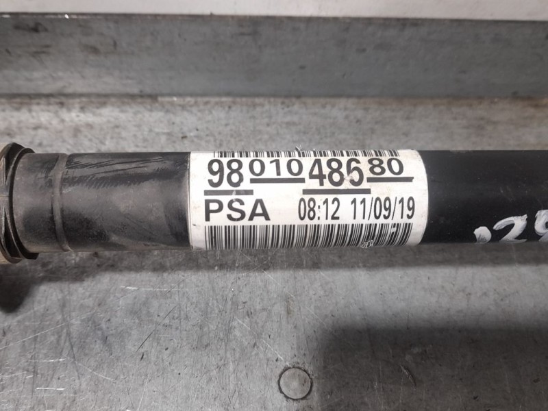 Recambio de transmision delantera derecha para peugeot 208 1.6 e-hdi fap referencia OEM IAM 9801048680  FUELLE ROTO