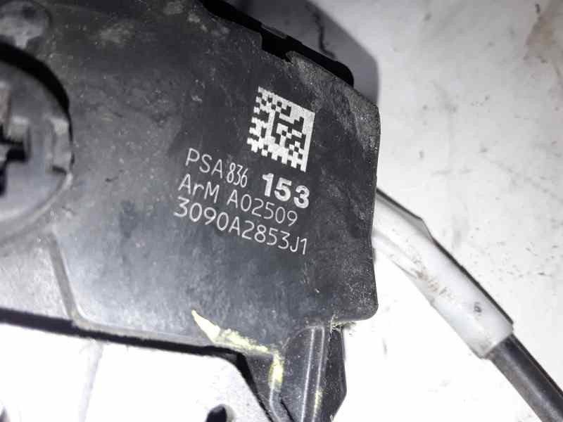 Recambio de cerradura puerta delantera izquierda para citroën c3 lx referencia OEM IAM 836153 6 PINS 