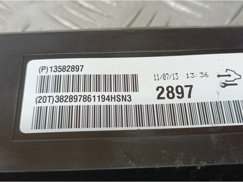 Recambio de modulo electronico para chevrolet cruze hatchback ls+ referencia OEM IAM 13582897  