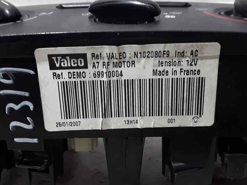 Recambio de mando calefaccion / aire acondicionado para peugeot 207 confort referencia OEM IAM 69910004 N102080F9 VALEO