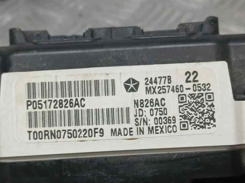 Recambio de cuadro instrumentos para dodge journey se referencia OEM IAM 5172826AC 24477B22 