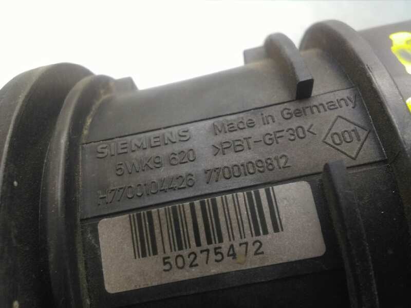 Recambio de caudalimetro para renault scenic ii 1.9 dci diesel referencia OEM IAM H7700104426 5WK9620 SIEMNS
