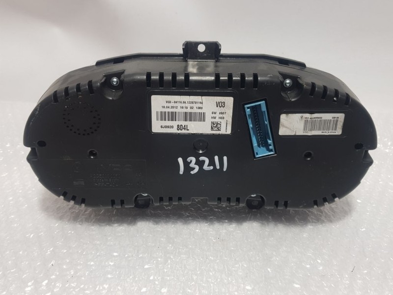 Recambio de cuadro instrumentos para seat ibiza (6j5) stylance / style referencia OEM IAM 6J0950804L A2C35059000 VDO