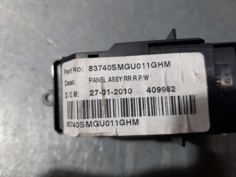 Recambio de mando elevalunas trasero derecho para honda civic berlina 5 (fk) 1.4 comfort referencia OEM IAM 35770SMGE02  