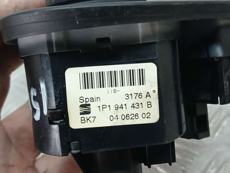 Recambio de mando luces para seat leon (1p1) stylance / style referencia OEM IAM 1P1941431B  
