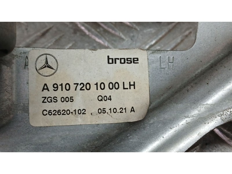 Recambio de elevalunas delantero izquierdo para mercedes-benz sprinter 3,5-t furgoneta (b907, b910) 314 cdi rwd (907.631, 907.63