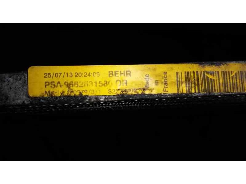 Recambio de condensador / radiador aire acondicionado para citroën berlingo cuadro x referencia OEM IAM 9682531580  DOBLADO