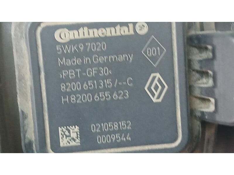 Recambio de caudalimetro para mercedes-benz citan monospace (w415) 109 cdi (415.703) referencia OEM IAM 8200651315 CONTINENTAL 5