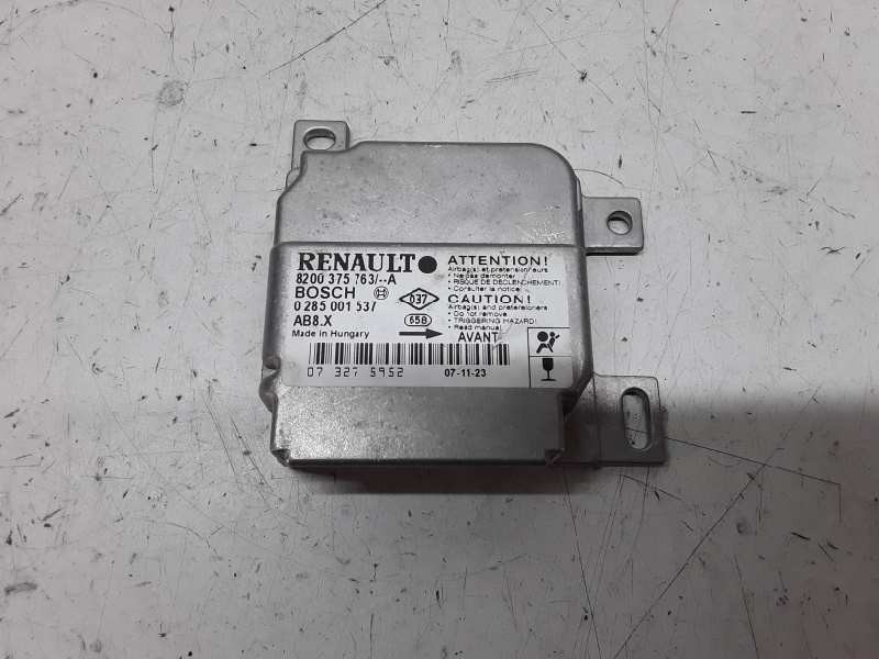 Recambio de kit airbag para renault clio ii fase ii (b/cb0) 1.5 dci diesel referencia OEM IAM 8200375763A  