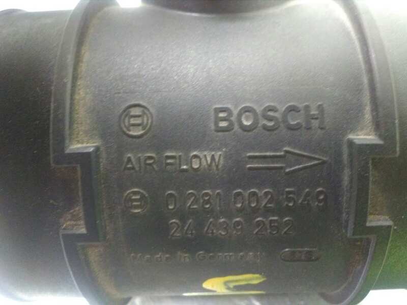 Recambio de caudalimetro para opel corsa c cosmo referencia OEM IAM 24439252 0281002549 BOSCH