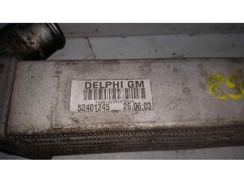 Recambio de intercooler para opel meriva cosmo referencia OEM IAM SIN REF 52401245 DELPHI