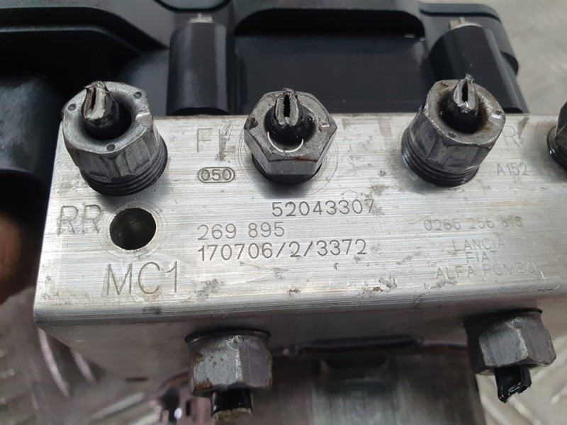 Recambio de abs para fiat fiorino basico furgon 4p referencia OEM IAM 52043307 269895 