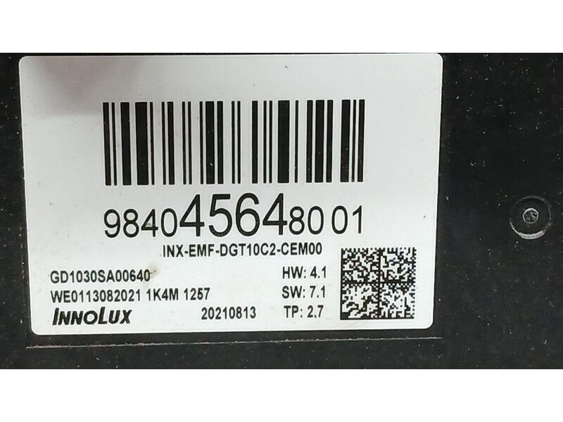 Recambio de sistema navegacion gps para citroën c4 1.5 hdi referencia OEM IAM 9840456480 ROZADO GD1030SA000340
