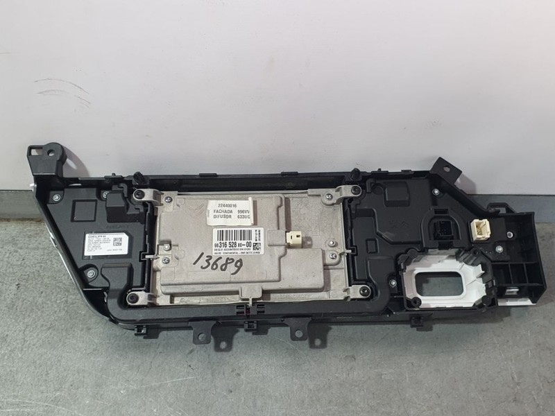 Recambio de sistema navegacion gps para citroën c4 space tourer blue hdi 130 referencia OEM IAM 9831652880 A3C0064750000 CONTINE