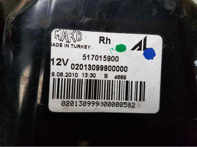 Recambio de piloto trasero derecho para fiat punto (evo) (199) dynamic referencia OEM IAM 517015900  ROZADO