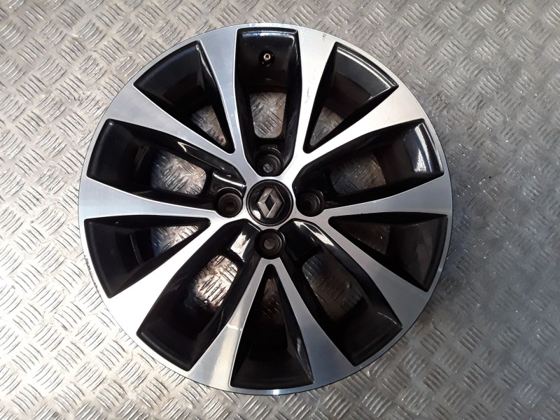 Recambio de llanta aluminio para renault clio v (b7_) 1.0 sce 75 (b7m5) referencia OEM IAM 6.5X16 4 TORN ET37 ALUMINIO ROZADA