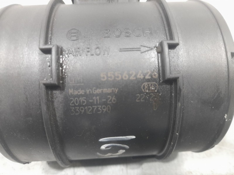 Recambio de caudalimetro para opel insignia berlina selective referencia OEM IAM 55562426  
