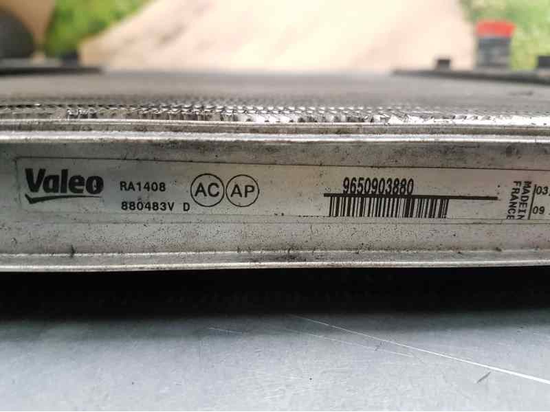 Recambio de radiador agua para peugeot 207 sw outdoor referencia OEM IAM 9650903880 880483V VALEO