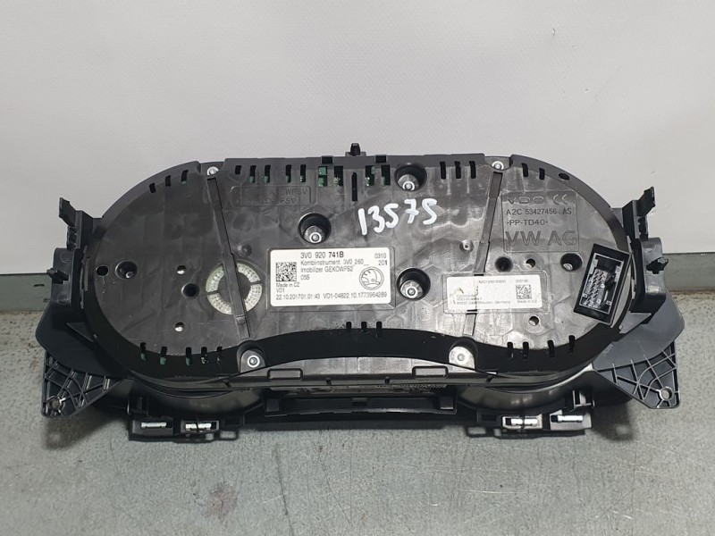 Recambio de cuadro instrumentos para skoda superb (3v3) active referencia OEM IAM 3V0920741B A2C1233150001 CONTINENTAL VDO