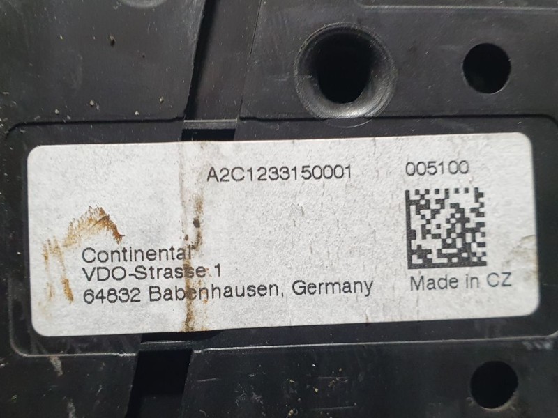 Recambio de cuadro instrumentos para skoda superb (3v3) active referencia OEM IAM 3V0920741B A2C1233150001 CONTINENTAL VDO