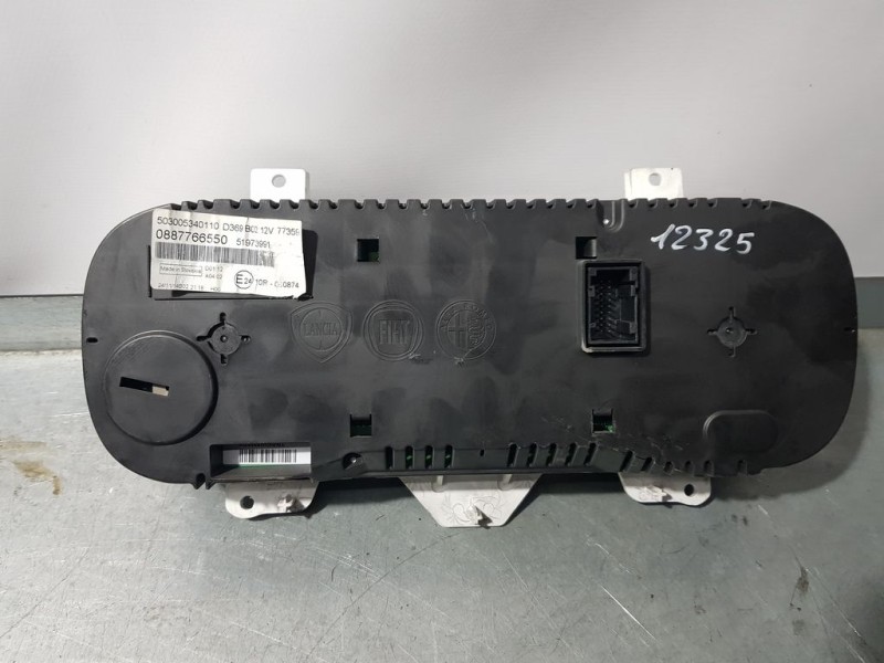 Recambio de cuadro instrumentos para fiat panda (319) easy referencia OEM IAM 887766550 503005340110 
