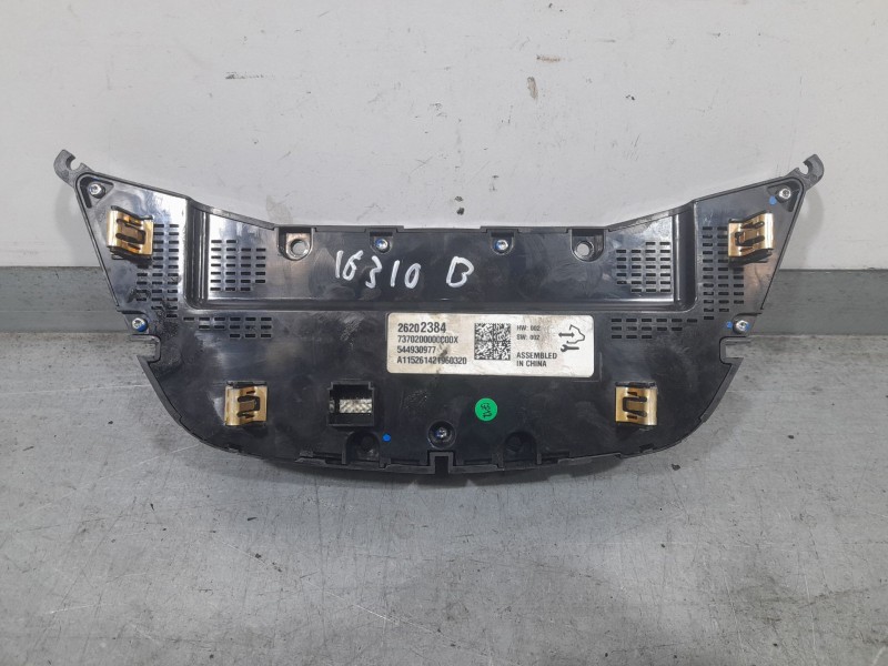 Recambio de mando climatizador para opel insignia berlina selective referencia OEM IAM 26202384  