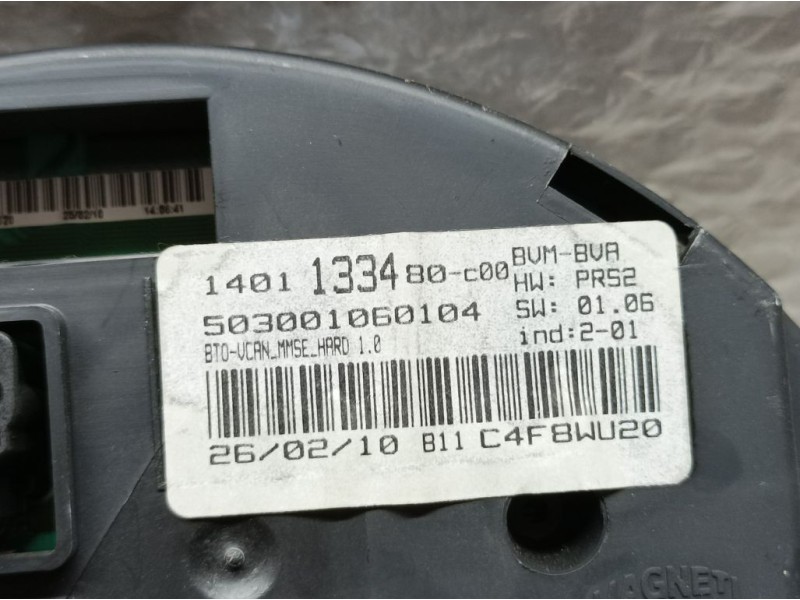 Recambio de pantalla multifuncion para peugeot 807 pullman referencia OEM IAM 1401133480 503001060104 MAGNETI MARELLI PANTALLA C