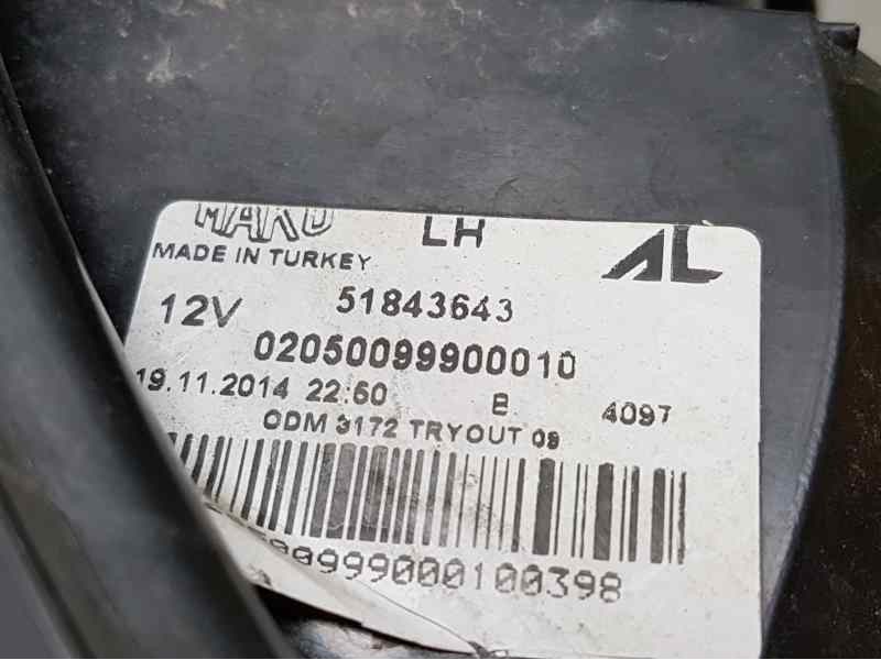 Recambio de piloto trasero izquierdo para fiat panda (319) easy referencia OEM IAM 51843643  