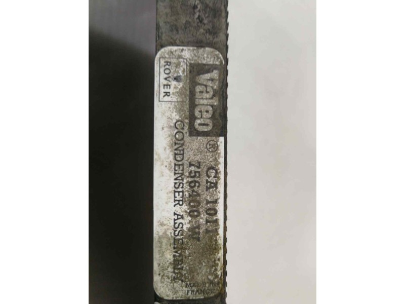 Recambio de condensador / radiador aire acondicionado para mg serie 400 (rt) 1.4 16v cat referencia OEM IAM 756400W CA1011 VALEO
