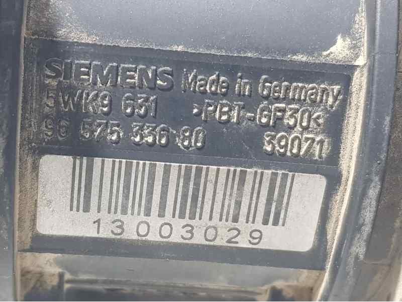 Recambio de caudalimetro para citroën c3 1.4 hdi x referencia OEM IAM 9657533680 5WK9631 SIEMENS