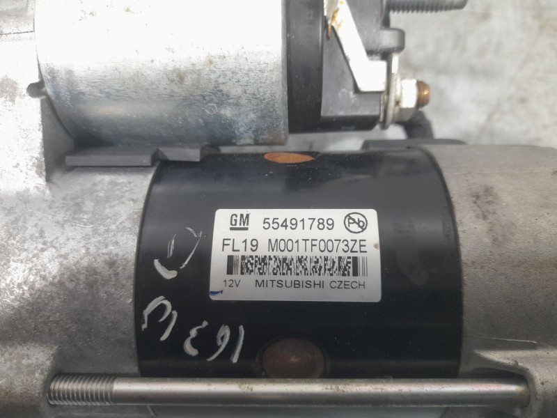 Recambio de motor arranque para opel insignia berlina selective referencia OEM IAM 55491789  