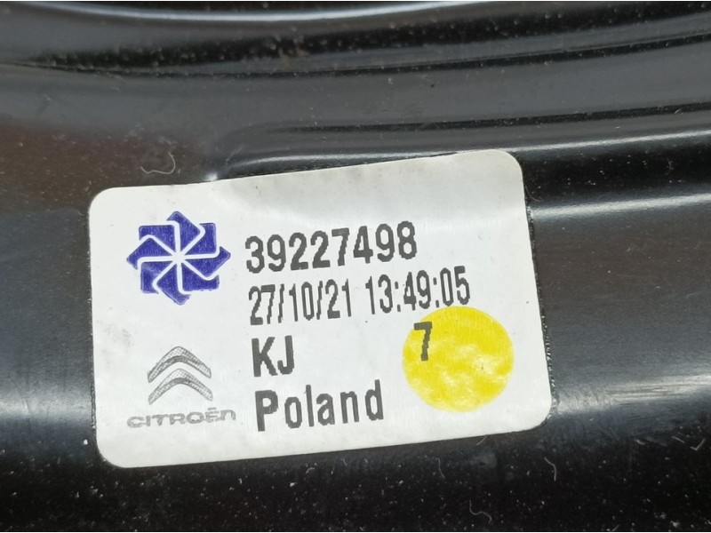 Recambio de elevalunas trasero derecho para citroën c3 aircross c-series referencia OEM IAM 39227498  ELECTRICO 6 PINS