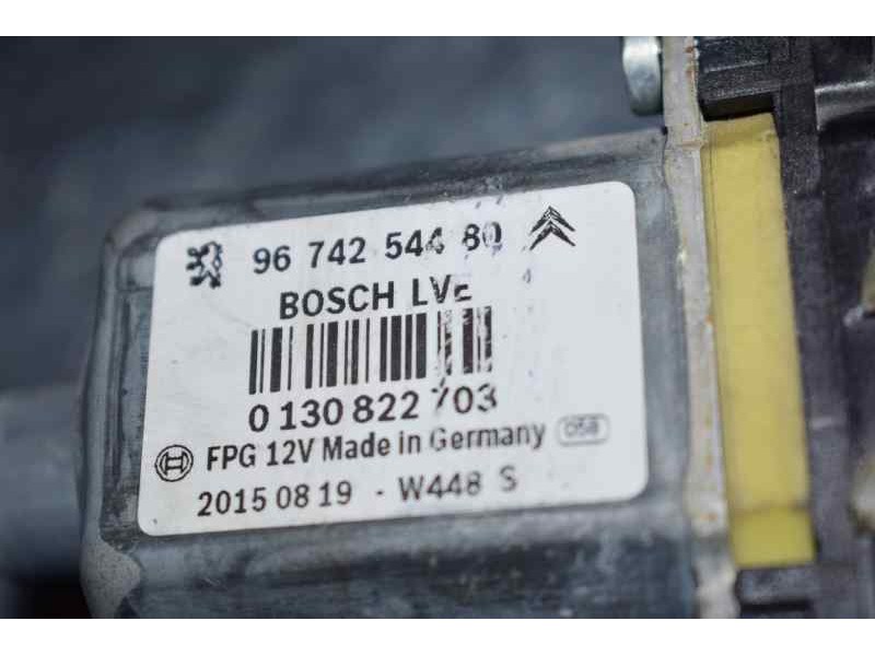 Recambio de elevalunas delantero izquierdo para peugeot 208 active referencia OEM IAM 9674254480 2 PINS ELECTRICO
