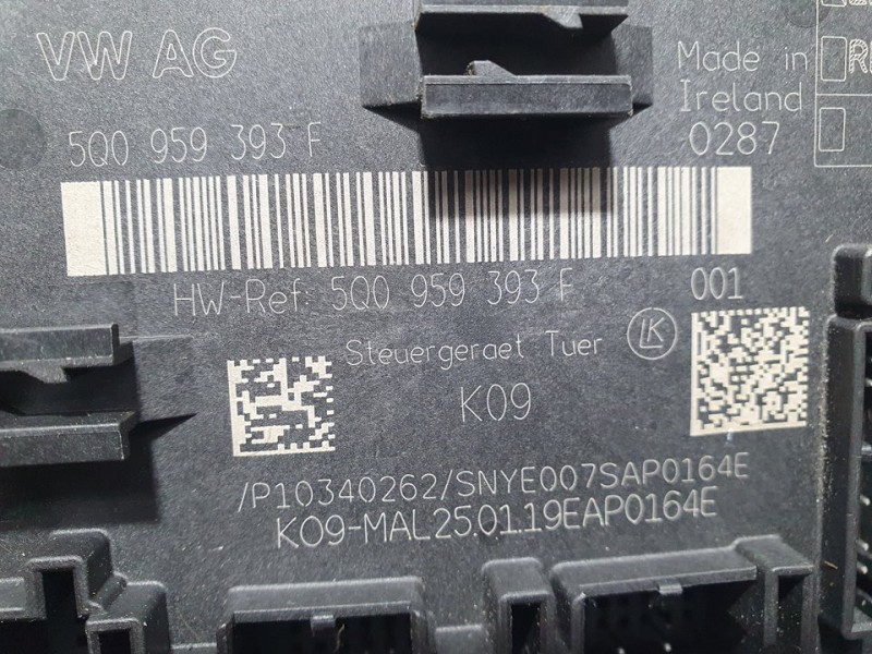 Recambio de modulo electronico para volkswagen golf vii sportsvan advance referencia OEM IAM 5Q0959393F  