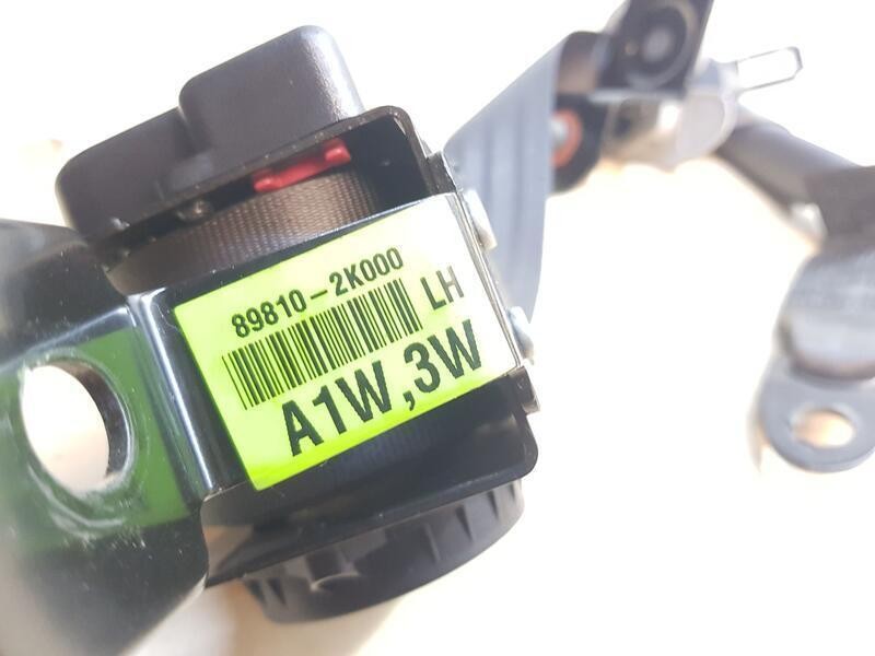Recambio de cinturon seguridad trasero izquierdo para kia soul diva referencia OEM IAM 898102K000  