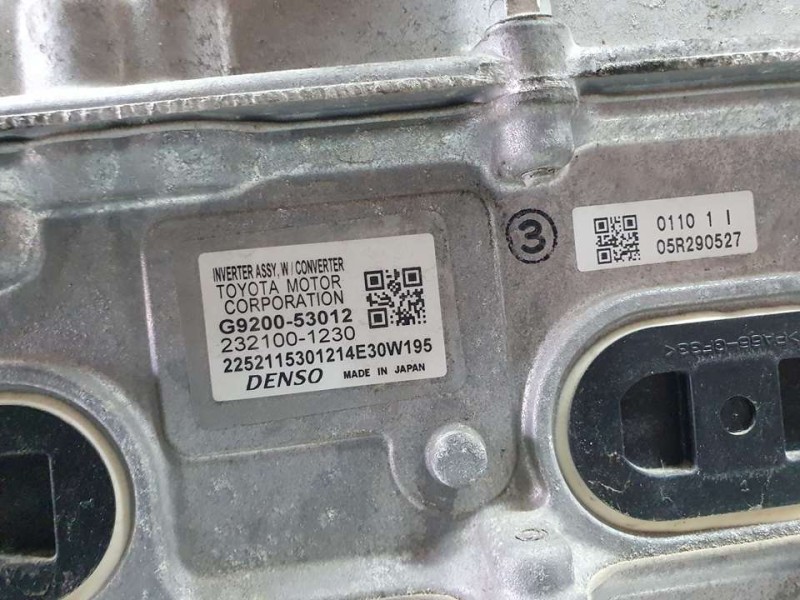 Recambio de convertidor para lexus is 300h referencia OEM IAM G920053012 2321001230 DENSO
