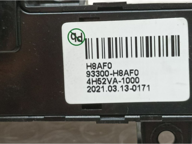 Recambio de modulo electronico para kia stonic (ybcuv) black edition referencia OEM IAM 93300H8AF0 4H52VA1000 BOTON SENSOR APARC