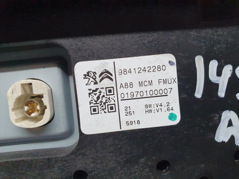 Recambio de sistema navegacion gps para citroën c3 aircross c-series referencia OEM IAM 9841242280 01970100007 