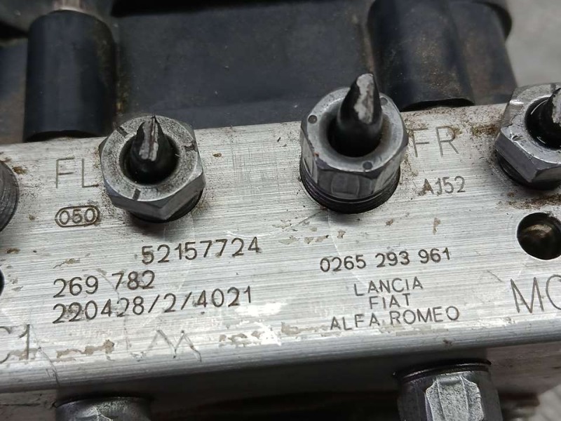 Recambio de abs para fiat tipo ii (357) berlina cross referencia OEM IAM 52157724 0265296961 BOSCH