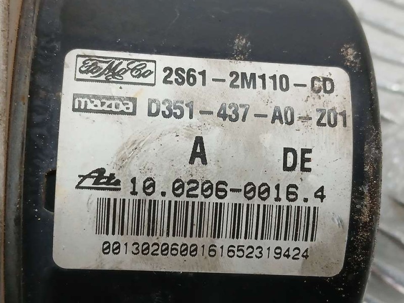 Recambio de abs para ford fiesta (cbk) ambiente referencia OEM IAM 2S612M110CD 10020600164 ATE