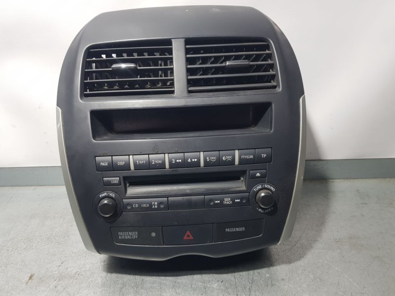 Recambio de mando radio para mitsubishi asx (ga0w) challenge 2wd referencia OEM IAM VPAA0F18C844LH  VISTEON