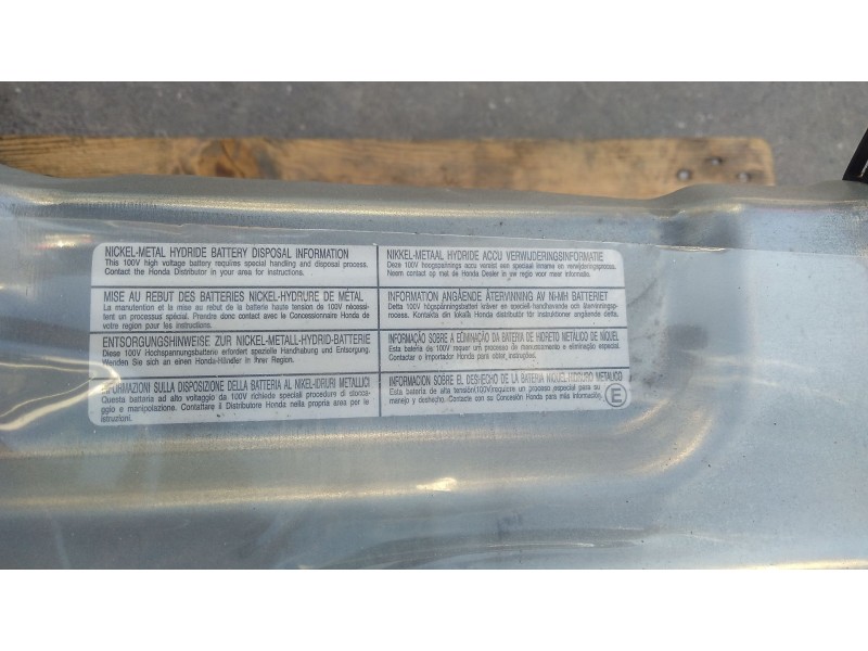 Recambio de bateria para honda insight (ze_) 1.3 ima (ze28, ze2) referencia OEM IAM 1b000rbje05  
